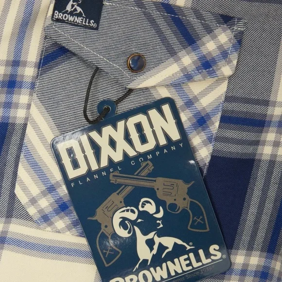 DIXXON’S SIX GUN BROWNELLS FLANNEL